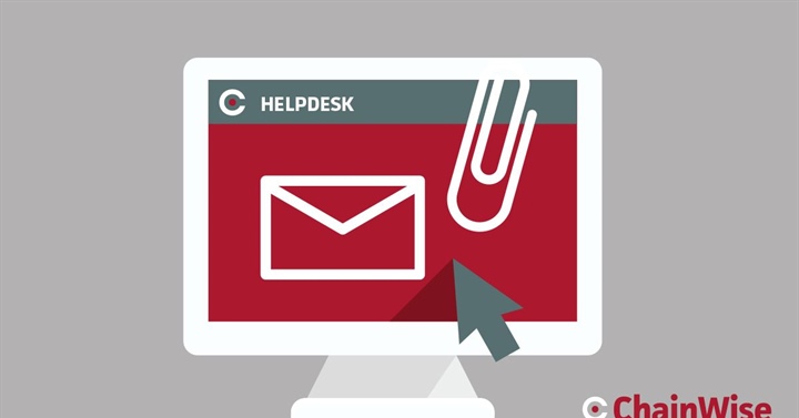 Bijlages versturen in Helpdesk module